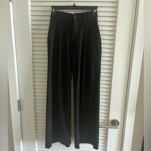 black trouser pants